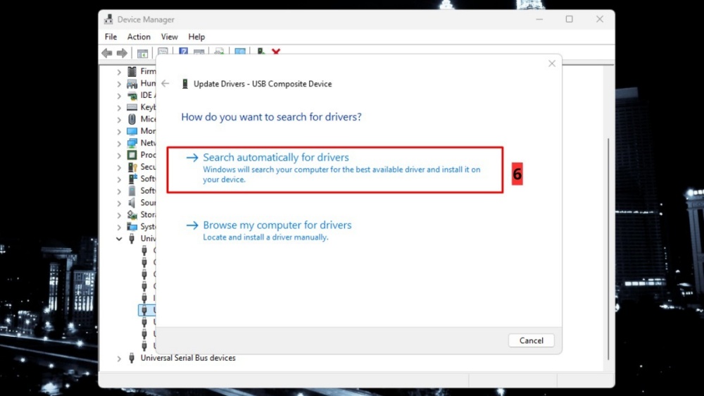 laptop không nhận USB
