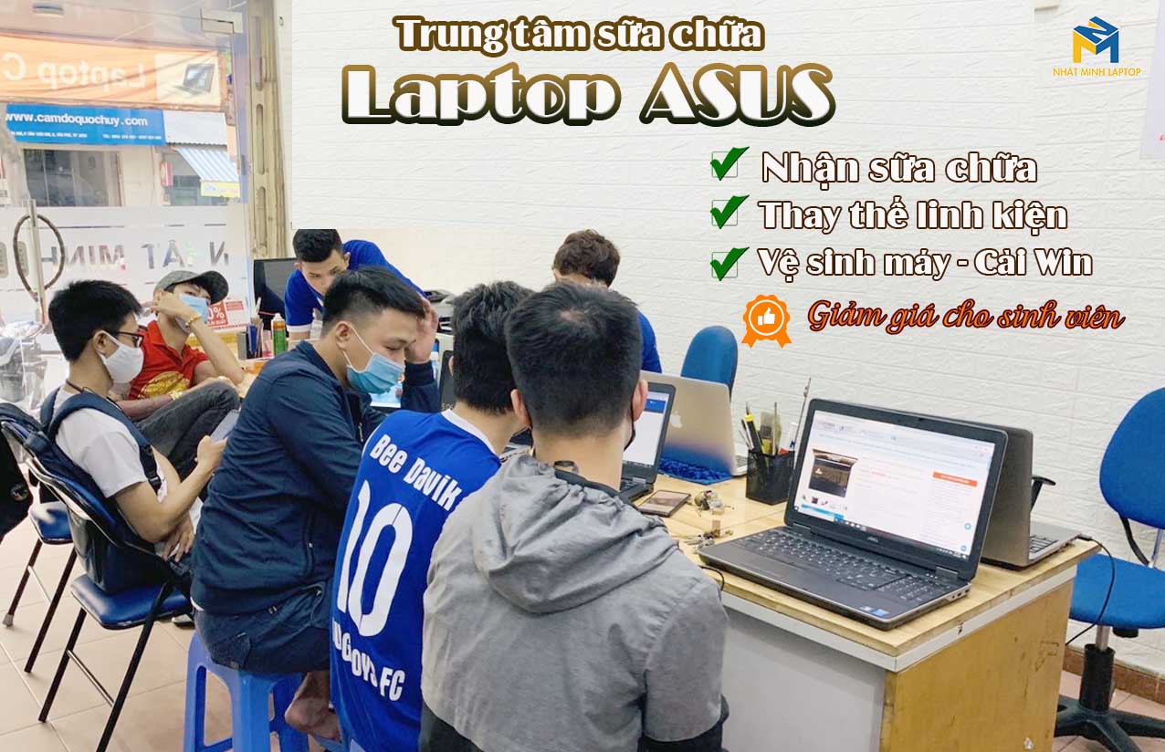 nhật minh laptop trung tam sữa chữa laptop asus