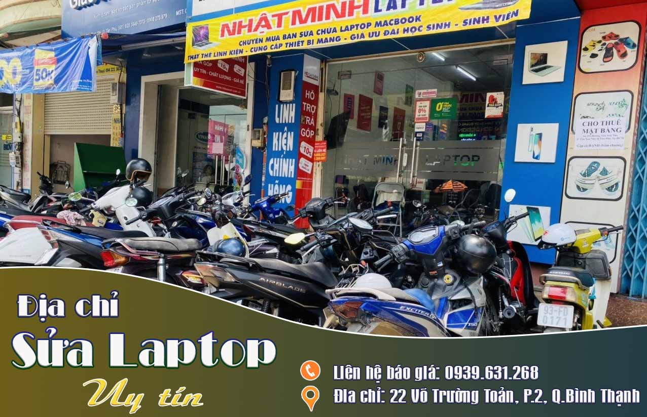 địa chỉ sủa laptop uy tín