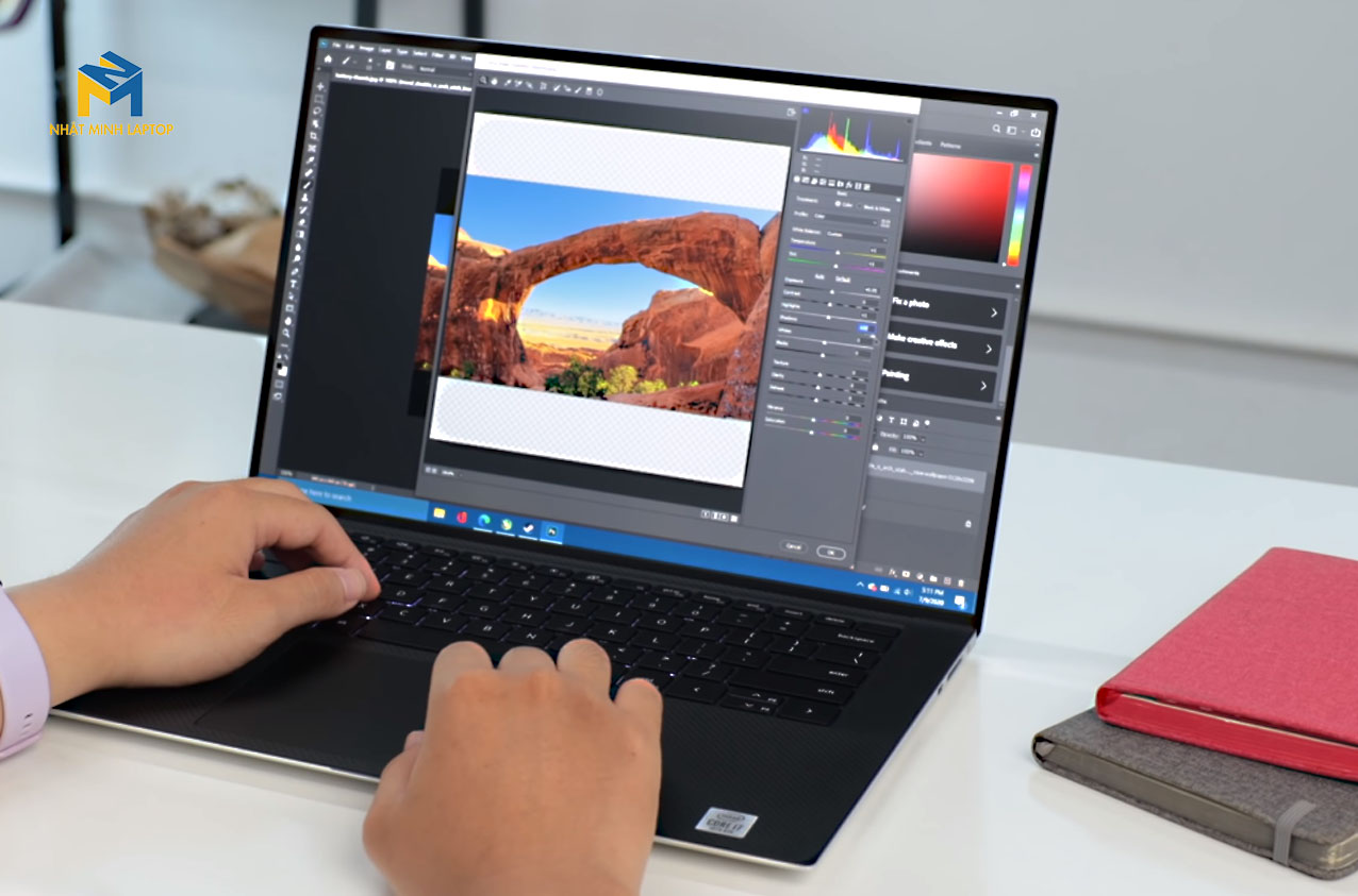 hiệu năng dell xps 9500