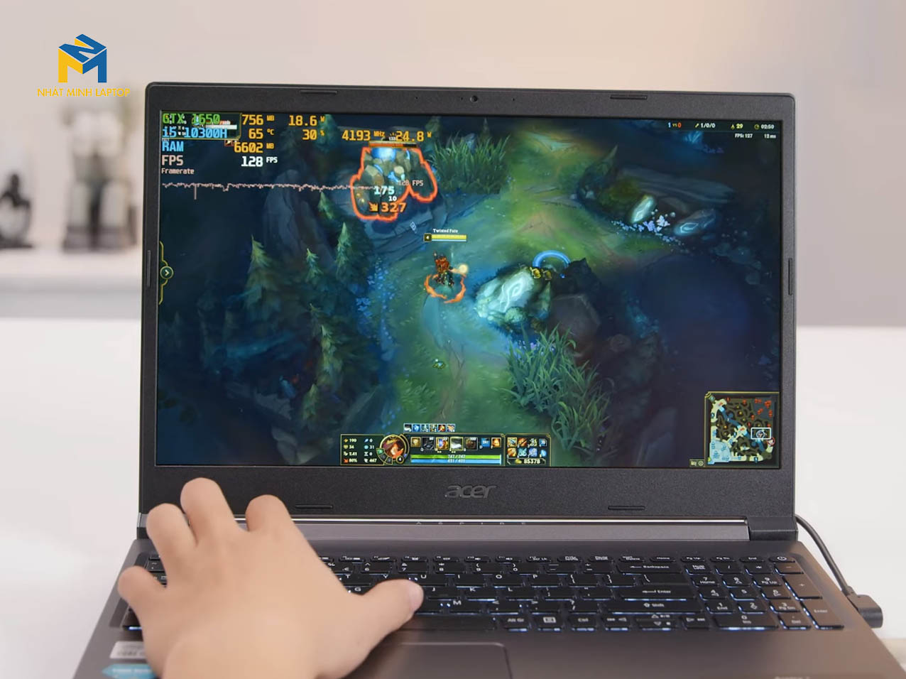 laptop acer gaming cũ