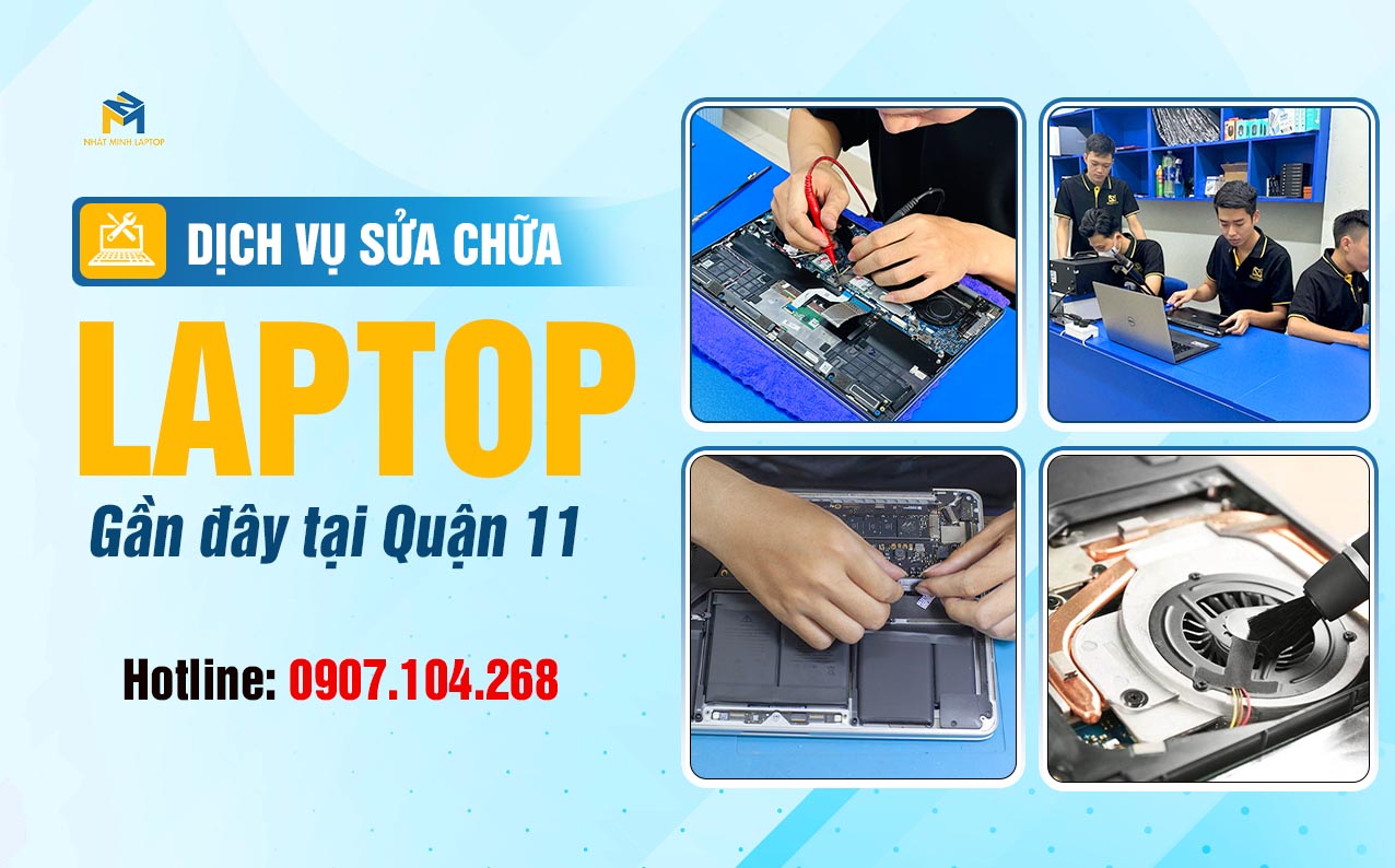 sửa laptop quận 11