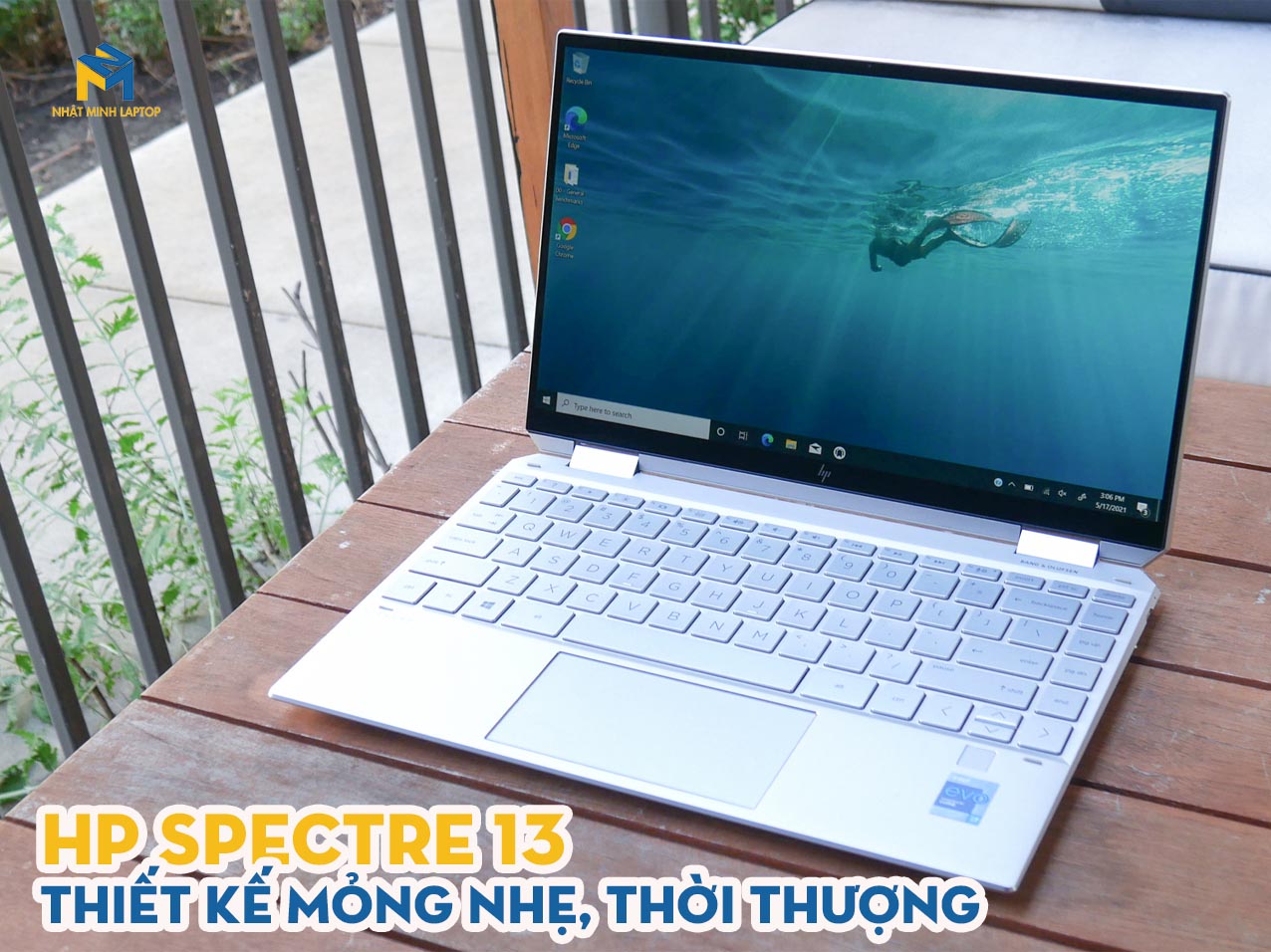 HP Spectre 13 với thiết kế Mỏng nhẹ Đẳng cấp Thời thượng