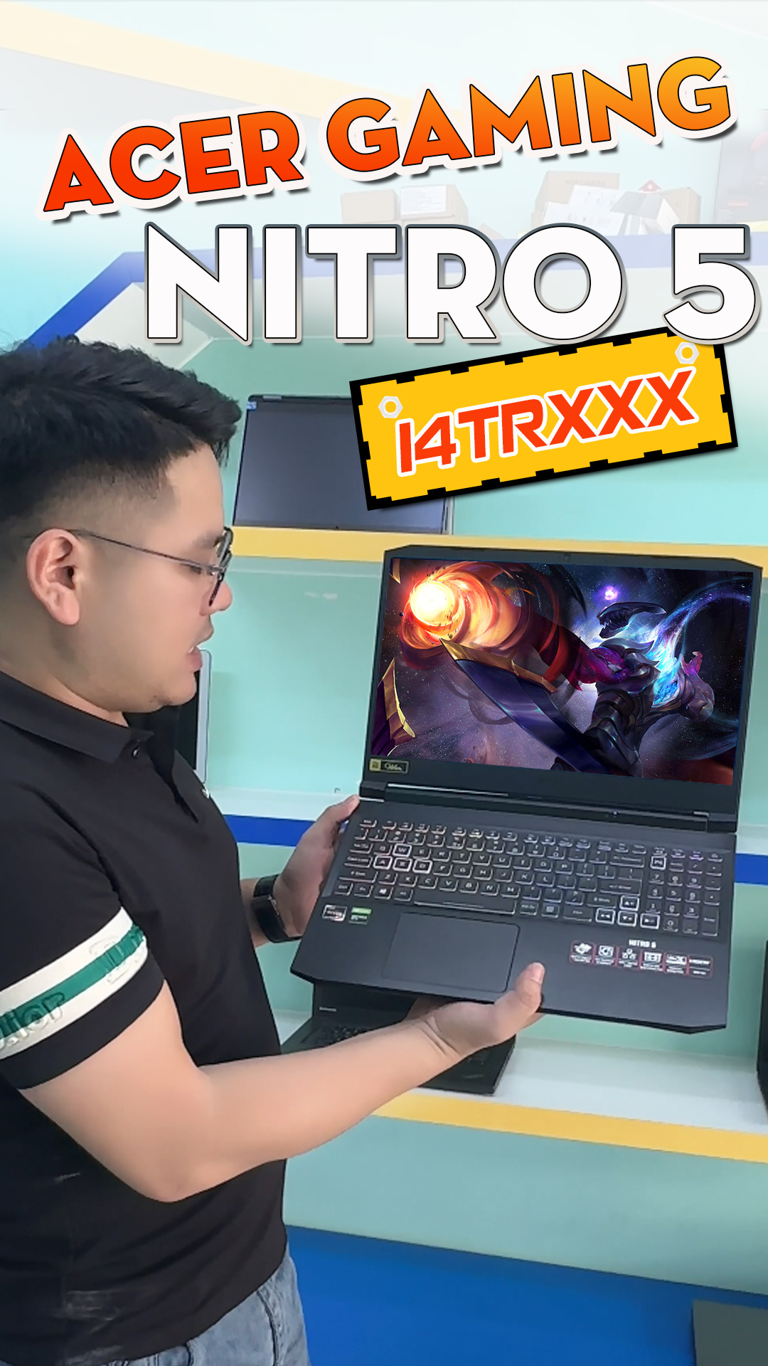 Laptop Gaming "Quốc Dân" Acer Nitro 5 Ryzen 5 5600H